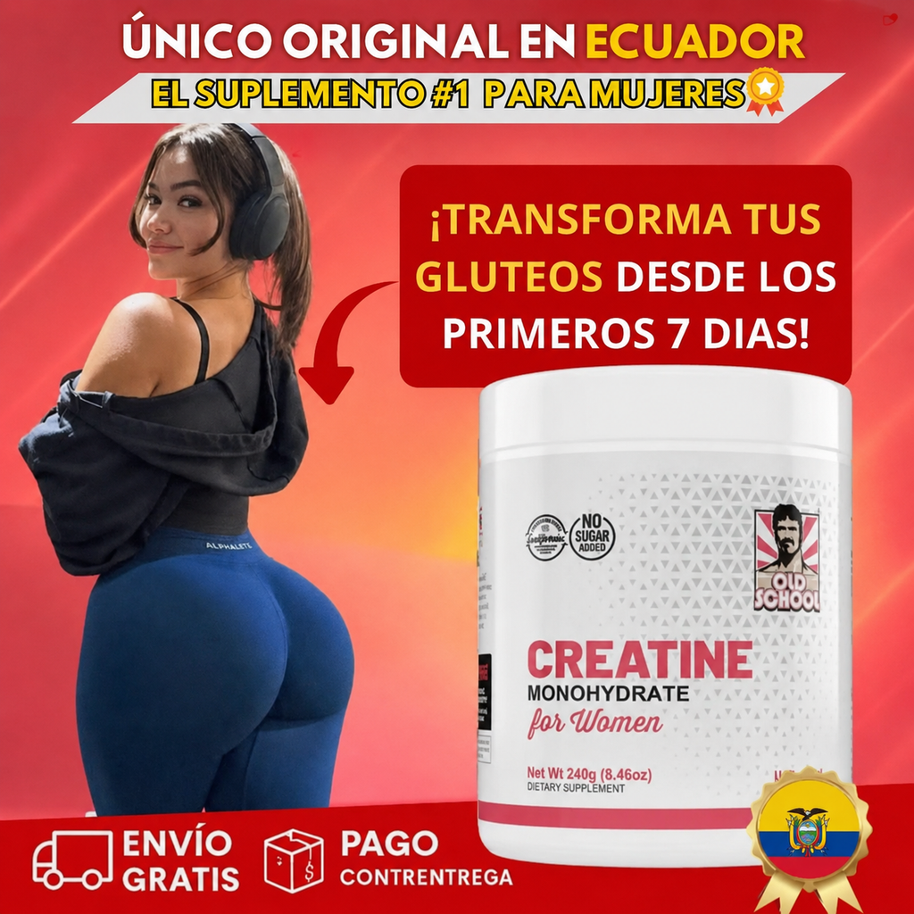😭¿Cansada de entrenar y no ver cambios en tus glúteos? Dale a tu cuerpo el impulso que necesita. Creatina Monohidratada for Women😍 2por 39,90